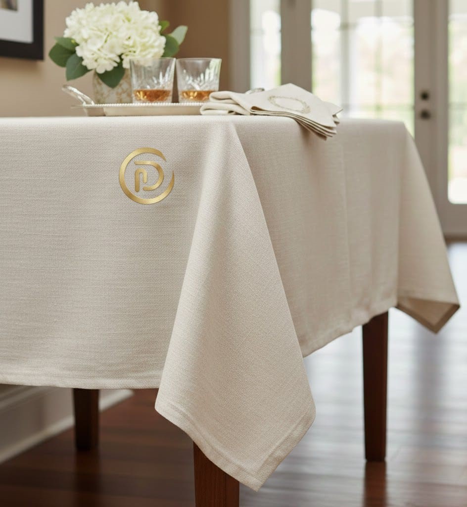 A budget luxury tip showing how to hide an office desk in a multi purpose guest room.